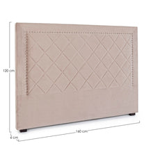 Carica l'immagine nel visualizzatore di Gallery, Orlando Store™ - Testiera Letto Ahura Grigio Chiaro 160