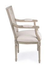 Load image into Gallery viewer, Orlando Store™ - Liliane Beige Chair with Armrests