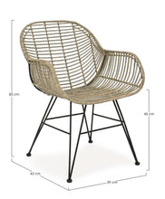 Load image into Gallery viewer, Orlando Store™ - Raquel Chair with Armrests