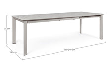 Load image into Gallery viewer, Orlando Store™ - Konnor Extendable Table 160-240X100 Rastin