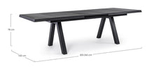 Load image into Gallery viewer, Orlando Store™ - Krion Anthracite Extendable Table 205-265X103