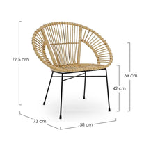 Load image into Gallery viewer, Orlando Store™ - Natural Tolima Armchair