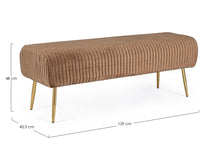 Carica l'immagine nel visualizzatore di Gallery, Orlando Store™ - Panca 2 Posti Selena Bronzo