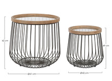 Carica l'immagine nel visualizzatore di Gallery, Orlando Store™ - SET2 Tavolino Shila Tondo D60