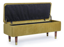 Load image into Gallery viewer, Orlando Store™ - Kira Olive 2-Seater Storage Bench