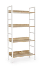 Carica l'immagine nel visualizzatore di Gallery, Orlando Store™ - Libreria 4 Piani Elettra Bianca 60X27.6 H126