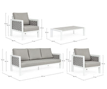 Load image into Gallery viewer, Orlando Store™ - SET4 White Octavio Living Room WG20