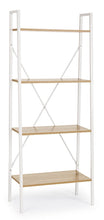 Carica l'immagine nel visualizzatore di Gallery, Orlando Store™ - Libreria 4 Piani Elettra Bianca 60X32,5 H148