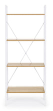 Carica l'immagine nel visualizzatore di Gallery, Orlando Store™ - Libreria 4 Piani Elettra Bianca 60X32,5 H148