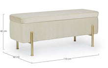 Load image into Gallery viewer, Orlando Store™ - Irina Natural Storage Bench