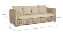 Load image into Gallery viewer, Orlando Store™ - Fortaleza 3-Seater Sofa