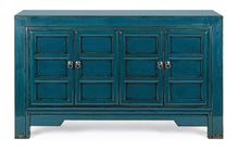 Carica l'immagine nel visualizzatore di Gallery, Orlando Store™ - Credenza 4 Ante Jinan Blu