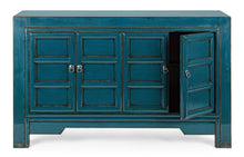 Carica l'immagine nel visualizzatore di Gallery, Orlando Store™ - Credenza 4 Ante Jinan Blu