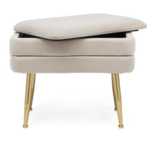 Load image into Gallery viewer, Orlando Store™ - Single Storage Bench Pavlina Beige