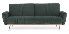 Load image into Gallery viewer, Orlando Store™ - Johnny Velvet Sofa Bed Dark Green