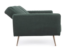 Load image into Gallery viewer, Orlando Store™ - Johnny Velvet Sofa Bed Dark Green