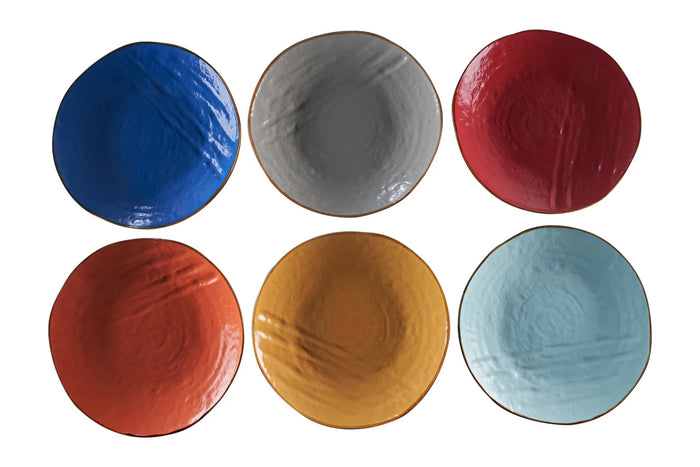 Orlando Store™ - Vassoio Rotondo Grande Mediterraneo 6 Colori Mix