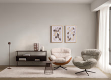 Load image into Gallery viewer, Orlando Store™ - Poltrona Adinda Ghiaccio/Cuoio
