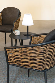 Orlando Store™ - Sedia con Bracciolo Maribela Antracite YK13