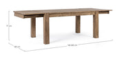 Orlando Store™ - Tavolo Allungabile Salford 160-260X100