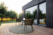Orlando Store™ - Sedia con Bracciolo Maribela Antracite YK13