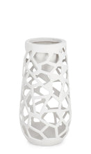 Carica l'immagine nel visualizzatore di Gallery, Orlando Store™ - Porta Vaso Carves Tondo Bianco H91
