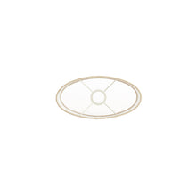 Carica l'immagine nel visualizzatore di Gallery, Orlando Store™ - Paralume Ovale Livigno Naturale 38-17,5-28 cm
