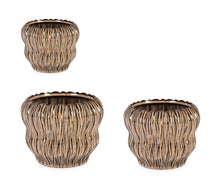 Carica l'immagine nel visualizzatore di Gallery, Orlando Store™ - SET 3 Porta Vaso Chainat Marrone
