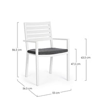 Carica l&#39;immagine nel visualizzatore di Gallery, Orlando Store™ - Sedia Helina Bianca LD30
