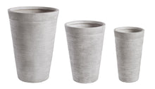 Carica l'immagine nel visualizzatore di Gallery, Orlando Store™ - SET 3 Porta Vaso Graffiti Tondo Bianco Alto
