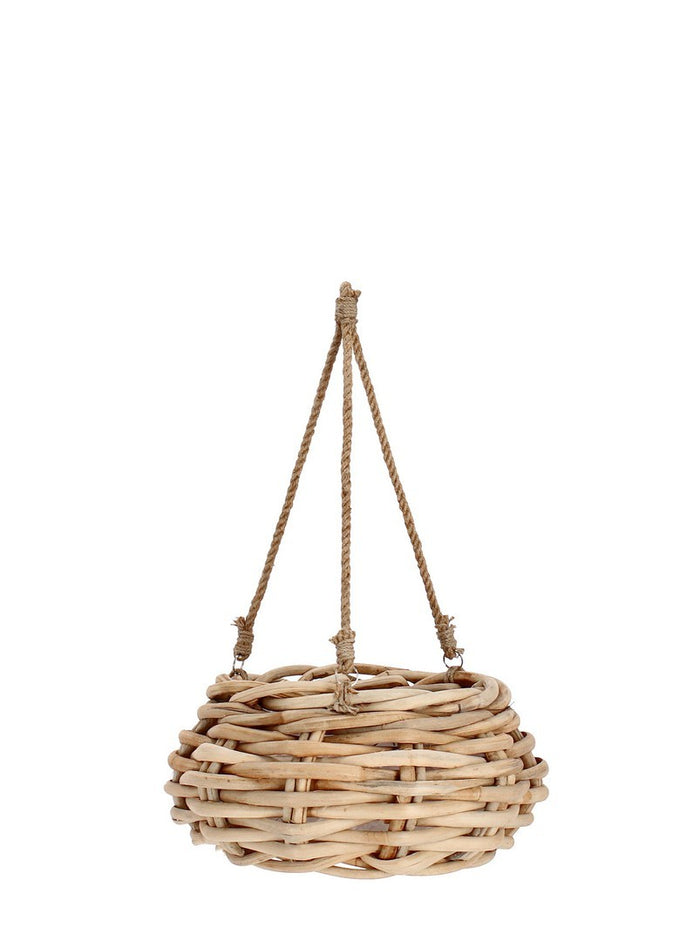 Orlando Store™ - Cesta Sospesa Yulia Naturale D40X20H
