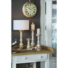 Carica l&#39;immagine nel visualizzatore di Gallery, Orlando Store™ - Cilindro Paralume Policotone Bianco 30-30-21 cm
