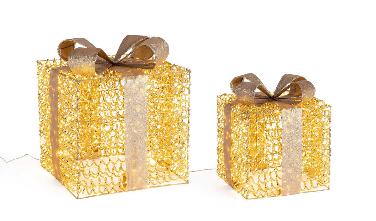 Orlando Store™ - SET 2 Pacco Regalo Zoe Oro Microled