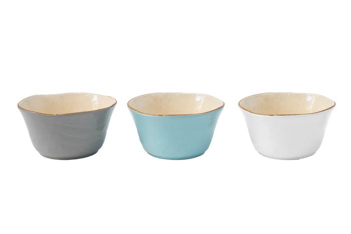 Orlando Store™ - Zuppiera Mediterraneo Linea Mare 3 Colori Mix