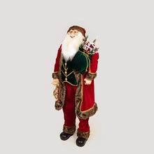 Carica l'immagine nel visualizzatore di Gallery, Orlando Store™ - Babbo Natale con Vestiti Bordeaux e Rossi 150 cm
