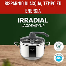 Carica l&#39;immagine nel visualizzatore di Gallery, Orlando Store™ - Lagostina Irradial Control Pentola a Pressione 5 L in Acciaio Inox 18/10
