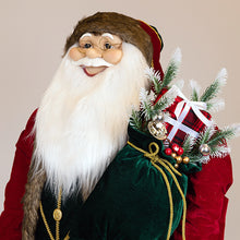 Carica l'immagine nel visualizzatore di Gallery, Orlando Store™ - Babbo Natale con Vestiti Bordeaux e Rossi 150 cm

