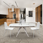 Orlando Store™ - Tavolo Girevole Allungabile CM 120X90H.78