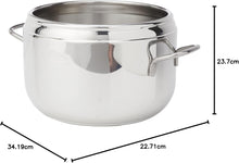 Carica l&#39;immagine nel visualizzatore di Gallery, Orlando Store™ - Lagostina Irradial Control Pentola a Pressione 5 L in Acciaio Inox 18/10
