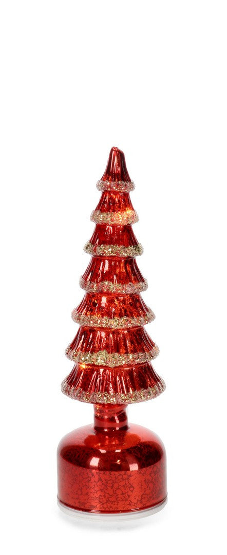 Orlando Store™ - Pino Rotante Isbel Rosso H30 con Led