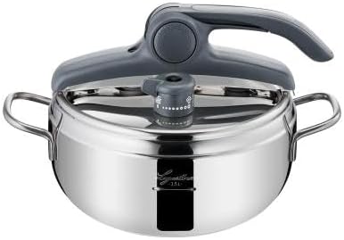 Orlando Store™ - Lagostina Irradial Control Pentola a Pressione 3.5 L in Acciaio Inox 18/10 Ø 22 cm