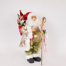 Carica l'immagine nel visualizzatore di Gallery, Orlando Store™ - Babbo Natale in Abiti Rosa Vintage 66 cm
