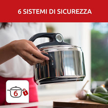 Carica l&#39;immagine nel visualizzatore di Gallery, Orlando Store™ - Lagostina Irradial Control Pentola a Pressione 3.5 L in Acciaio Inox 18/10 Ø 22 cm
