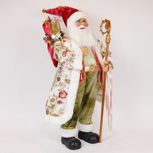 Carica l'immagine nel visualizzatore di Gallery, Orlando Store™ - Babbo Natale in Abiti Rosa Vintage 90 cm
