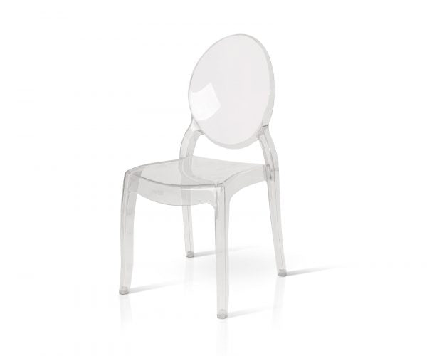 Orlando Store™ - Sedia Trasparente Tonda