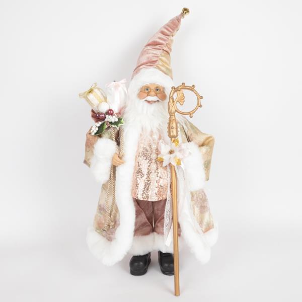 Orlando Store™ - Babbo Natale con Vestiti Rosa 45,7 cm
