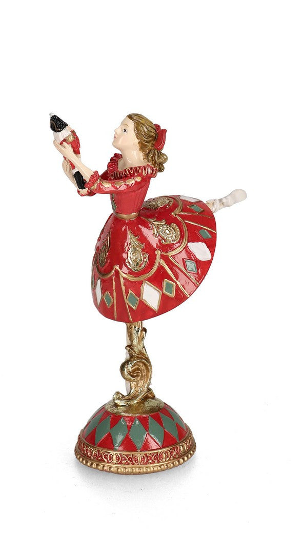 Orlando Store™ - Ballerina Jocelin Stand Rosso H21,3