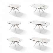 Orlando Store™ - Tavolo Girevole Allungabile CM 120X90H.78