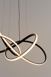 Orlando Store™ - Lampadario Alken Nero D70