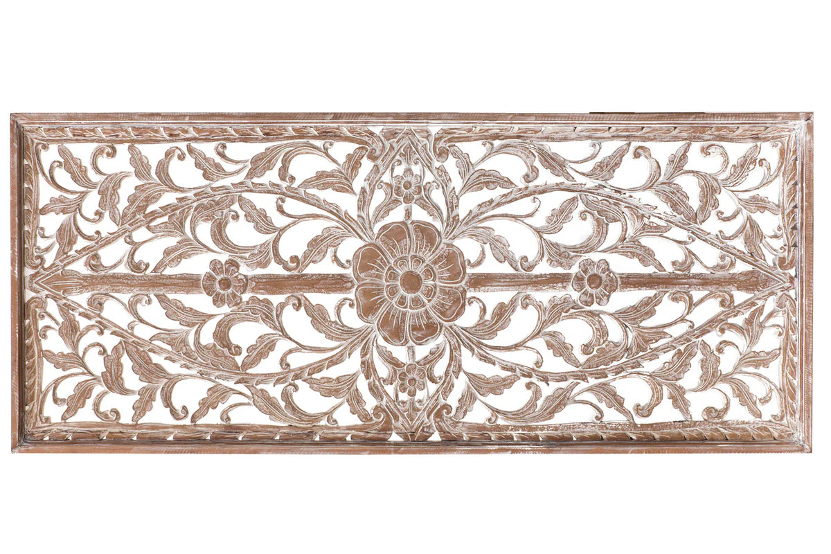 Orlando Store™ - Testata Matrimoniale Foglia In Legno